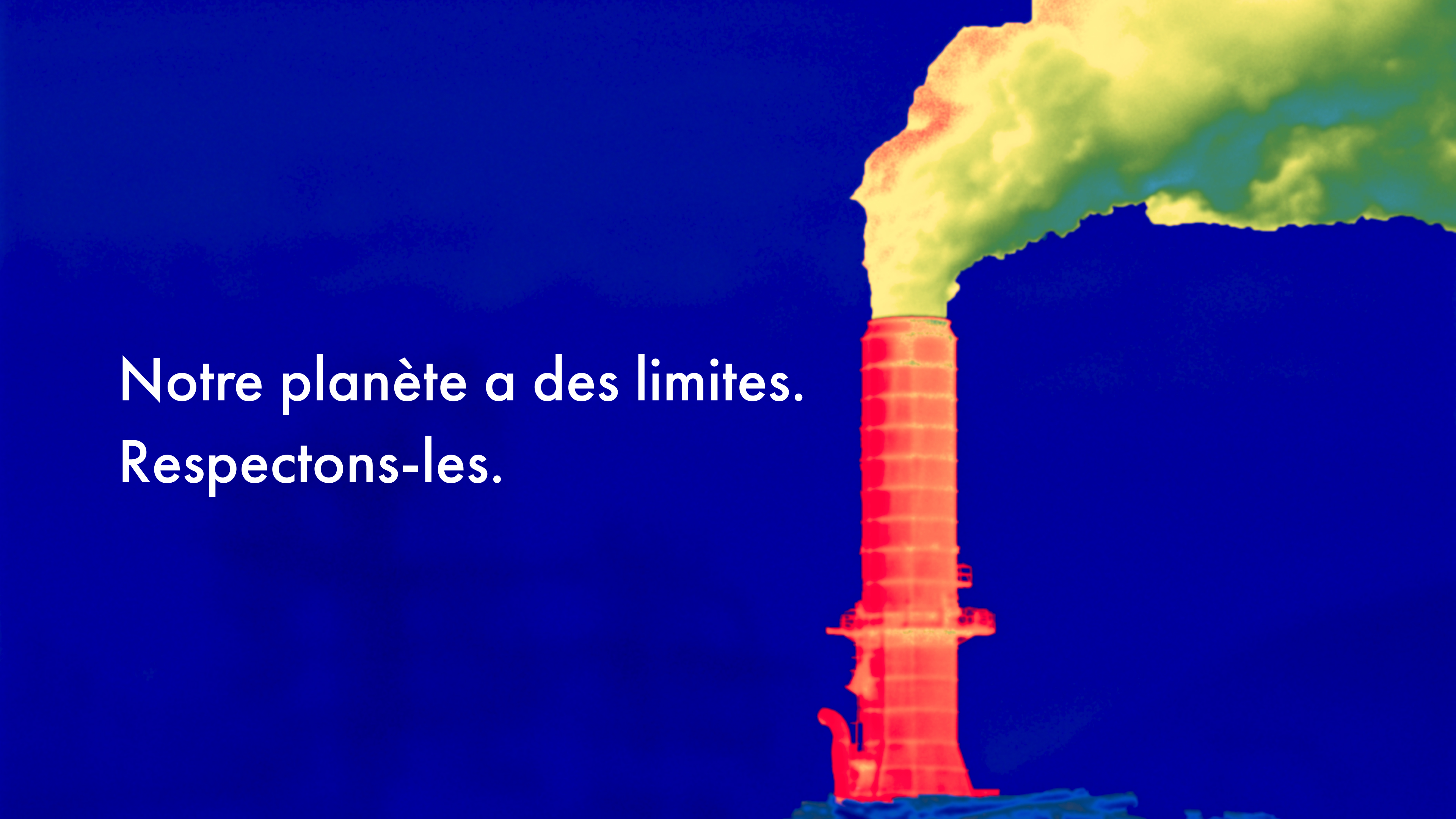 Unser Planet hat Grenzen, sprengen wir sie nicht.